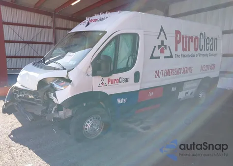 2024 Ram Promaster 2500 2500 High from USA, damaged, VIN 3C6LRVDG3RE114612